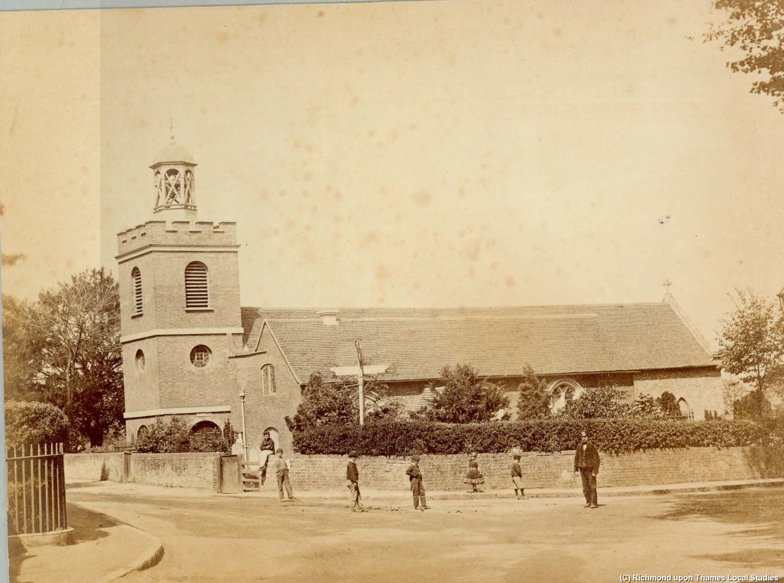 Figure 1 The Parish Church of St Mary, Teddington, 1900