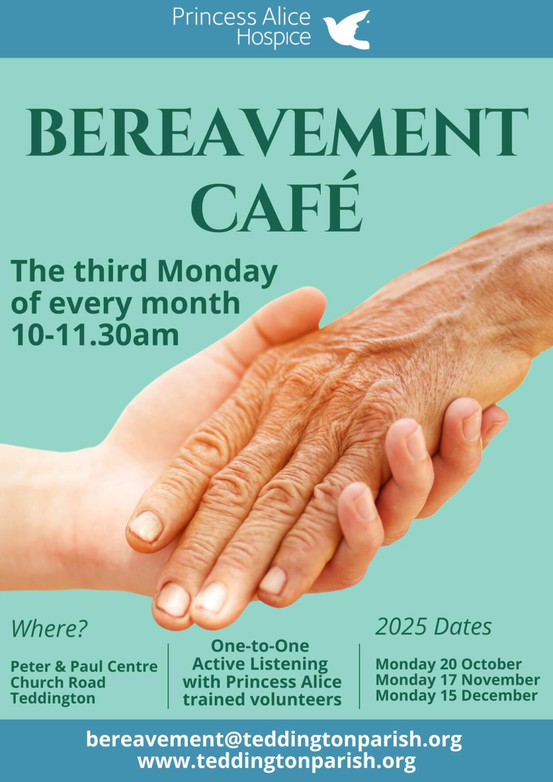Bereavement Café Poster Oct '25